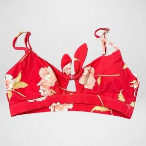 Billabong floral women’s bikini top